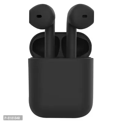 TWS Inpods black i12 Bluetooth Headset Wireless Earbuds Headphones For IOS Android-thumb2