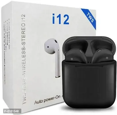 TWS Inpods black i12 Bluetooth Headset Wireless Earbuds Headphones For IOS Android-thumb5