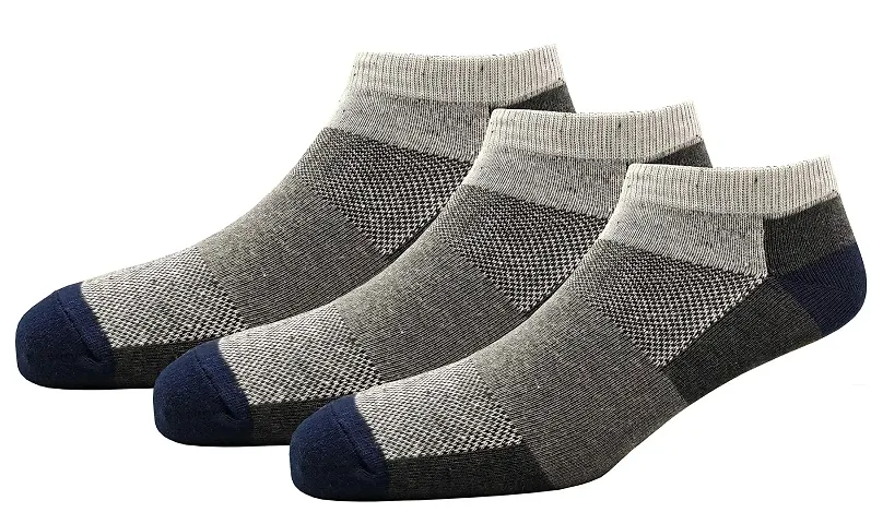 Genteel: Men's Cushioned Low cut Socks - Pack of 3 Pairs