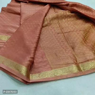 Mysore Silk Zari Woven Design Sarees with Blouse Piece