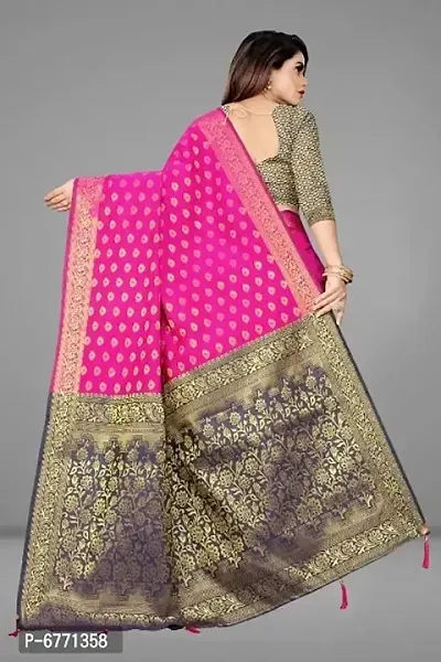 Banarasi Silk Jacquard Saree with Blouse piece