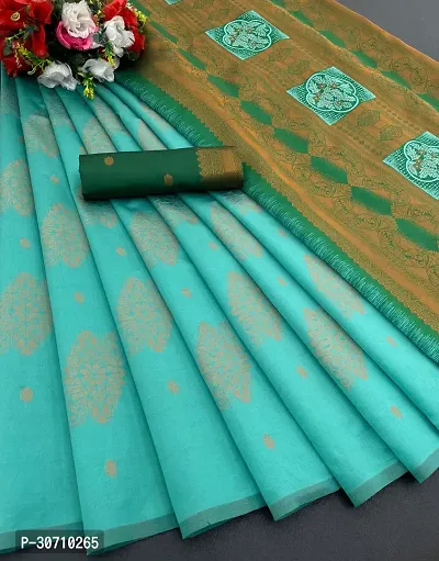 Stylish Art Silk Saree Jacquard Weaving Zari Saree For Women