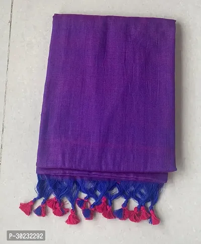 Khadi Cotton  Saree without Blouse Piece-thumb0