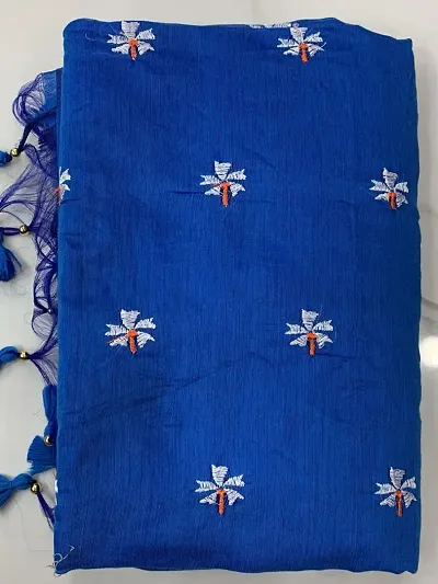 Hot Selling Khadi Cotton Saree with Blouse piece 