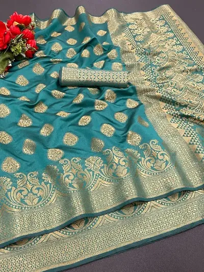 Banarasi Silk Jacquard Saree with Blouse piece