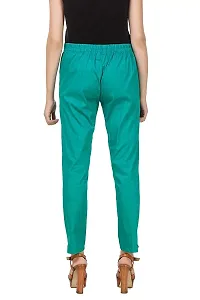 SriSaras Women's Premium Cotton Trousers/Pants-thumb3