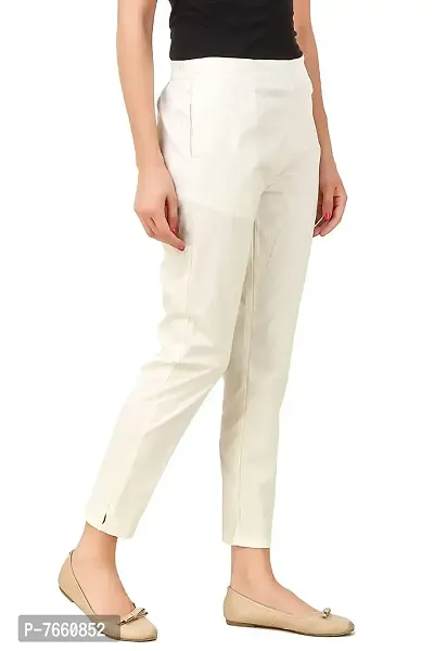 Buy Beige Trousers & Pants for Women by W Online | Ajio.com