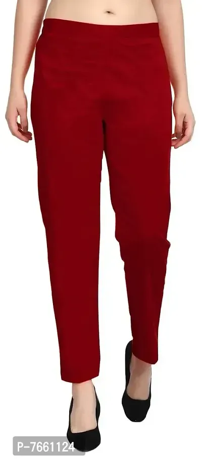 SriSaras Premium Cotton Pants/Trousers Pack of 2-thumb2