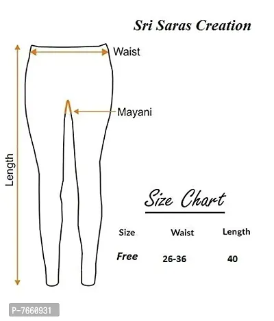 SriSaras Women's Premium Winter Woolen Leggings-thumb4