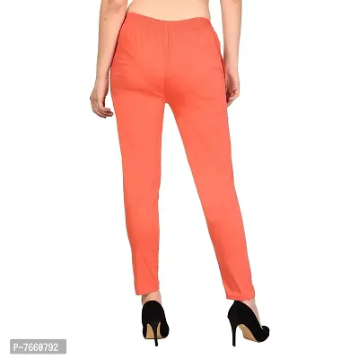 SriSaras Women's Premium Cotton Trousers/Pants-thumb3