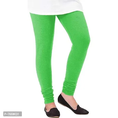 SriSaras Women's Premium Winter Woolen Leggings Light Green-thumb0