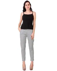 SriSaras Women's Regular Fit Cotton Trouser-thumb4