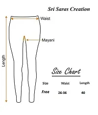 SriSaras Women's Premium Winter Woolen Leggings Green-thumb3
