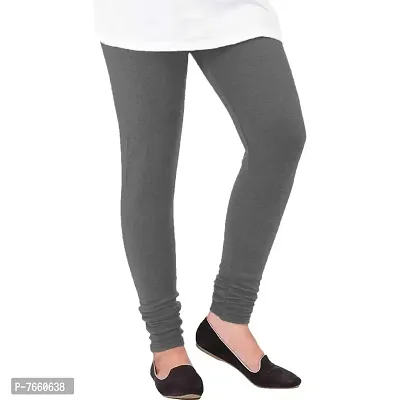 SriSaras Women's Premium Winter Woolen Leggings Grey-thumb0