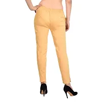 SriSaras Women's, Girl's Regular Fit Cotton, Spandex Trouser-thumb1