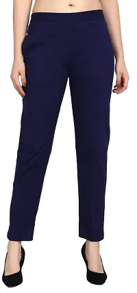 SriSaras Premium Cotton Pants/Trousers Pack of 2-thumb2