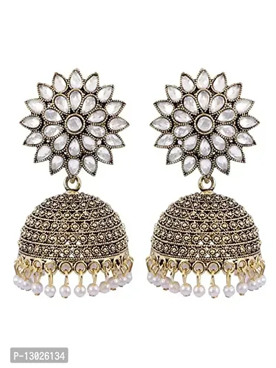 JMBW FLORAL TREND DROUP JHUMKI EARR