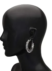 JMBW SILVER SHINNING HOOP EARR-thumb1