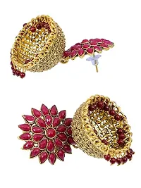 JMBW FLORAL TREND DROUP JHUMKI EARR-thumb1