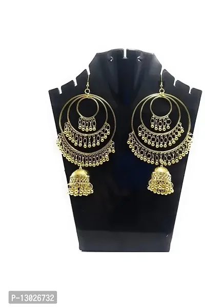 JMBW TRIPAL LAYER DROP JHUMKA-thumb3