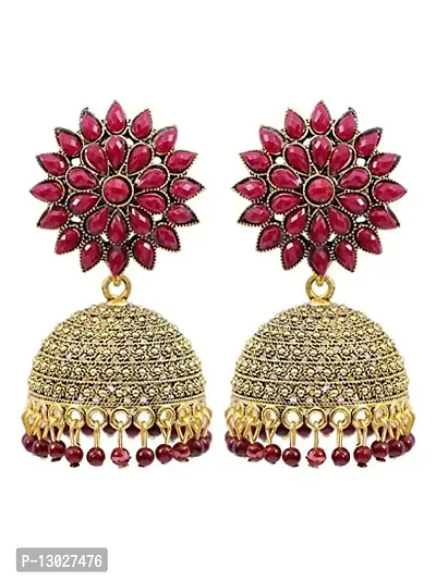 JMBW FLORAL TREND DROUP JHUMKI EARR