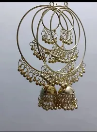 JMBW TRIPAL LAYER DROP JHUMKA-thumb1