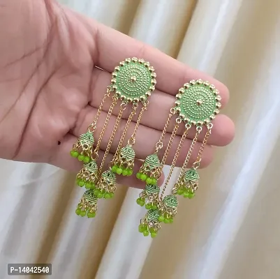 5 Layer Lankan earrings for Girls and women-thumb2