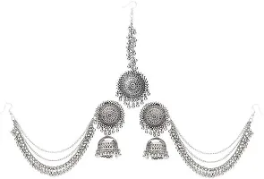 Silver Bahubali   kashmiri silver (jhumki )-thumb1