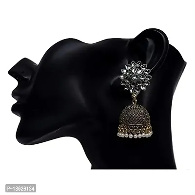 JMBW FLORAL TREND DROUP JHUMKI EARR-thumb2