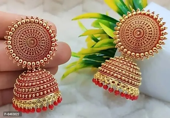 Latest Beautiful Alloy Jhumkas Earring for Women-thumb0