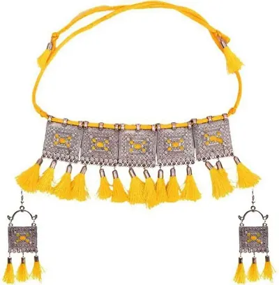 Ethnic Day Special Alloy Jewellery Set