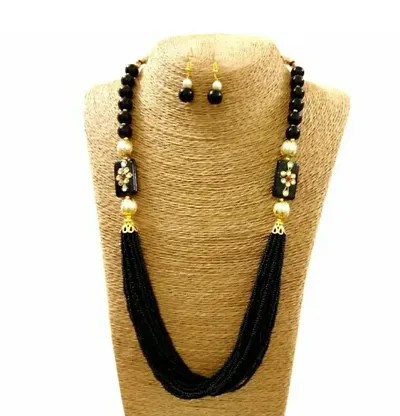Stylish Alloy Beads Necklace For Women