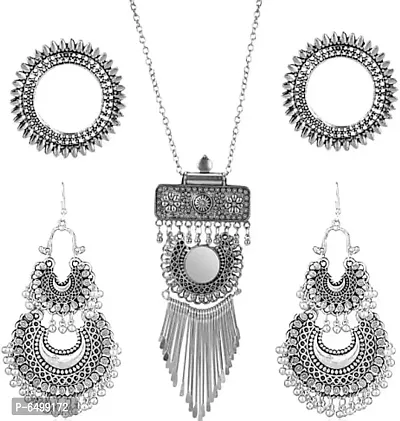 Trendy Alloy Jewellery Set for Women-thumb0