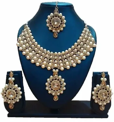 Traditional Kundan Jewellery Set