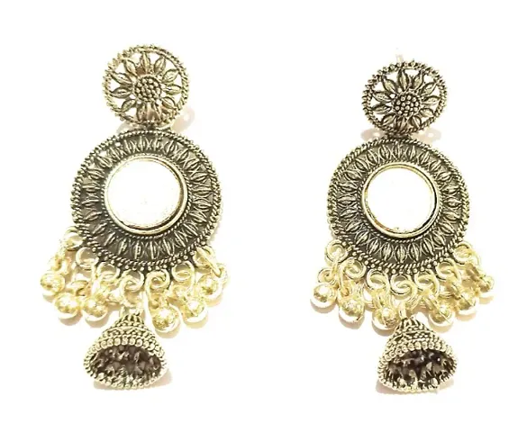 Traditional Stylish Floral Earrings