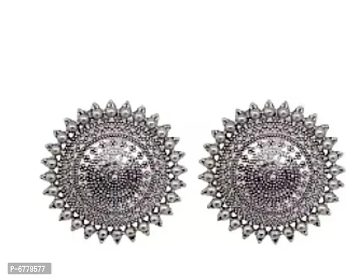 Traditional Stylish Silver Earrings