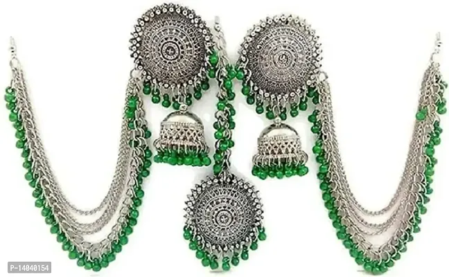 Elegant Earring for Women with Mangtikka-thumb0