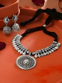 laxmi oxidized necklace-thumb3