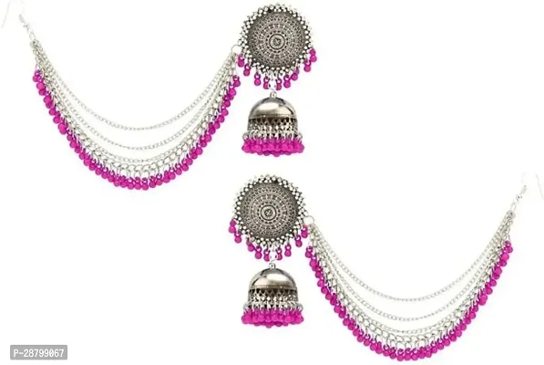 Elegant Earring for Women with Maang Tikka-thumb4