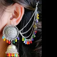 Elegant Earring for Women with Maang Tikka-thumb3