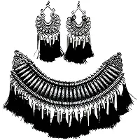 Trendy Silver Oxidized Jewellery Set Combo-thumb4