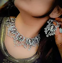 Trendy Silver Oxidized Jewellery Set Combo-thumb1