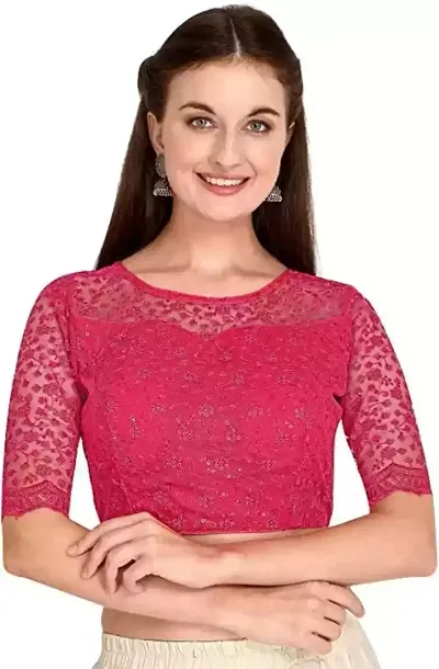 Stylish Fancy Designer Soft Silk Stitched Blouses For Women