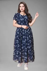 Stylish Georgette Dress for Women-thumb2