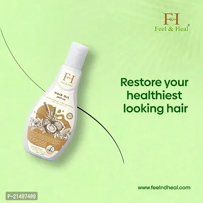 Feel  Heal Ayurvedic Hair Oil (100 ml, Pack of 1)-thumb3