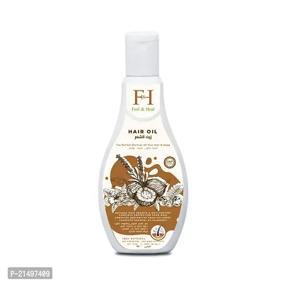 Feel  Heal Ayurvedic Hair Oil (100 ml, Pack of 1)-thumb0
