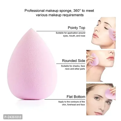 GLAM FAM Liquid Concealer Matte Color With Beauty Blender Sponges For Face Makeup Beauty Blender Face Sponge Puff For All Skin Types-thumb2