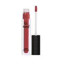 GLAMFAM Lipstyle Ultra Smooth Matte Liquid Lipstick Non Transfer, Waterproof, Kiss Proof Long Lasting Upto 12+ Hours For Women (5 ml)-thumb2