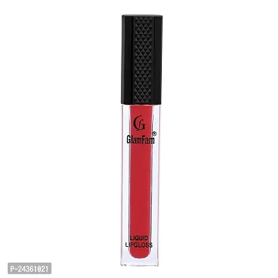 GLAMFAM Lipstyle Ultra Smooth Matte Liquid Lipstick Non Transfer, Waterproof, Kiss Proof Long Lasting Upto 12+ Hours For Women (5 ml)