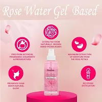 GLAM FAM |Pure and Natural Rose Water Face Toner Skin Toner - (125 ML) With |Deep Black Waterproof Eyeliner, Eye Mascara | + | Liquid Concealer Matte Color With Makeup Blender - (Face Makeup Set)-thumb4